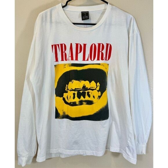 Trap Lord Grills Long Sleeve Tee Shirt Men's Large - Picture 3 of 14
